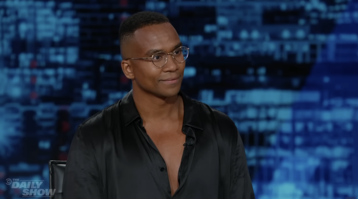 Rob Franklin Talks Debut Novel on the ‘Daily Show’